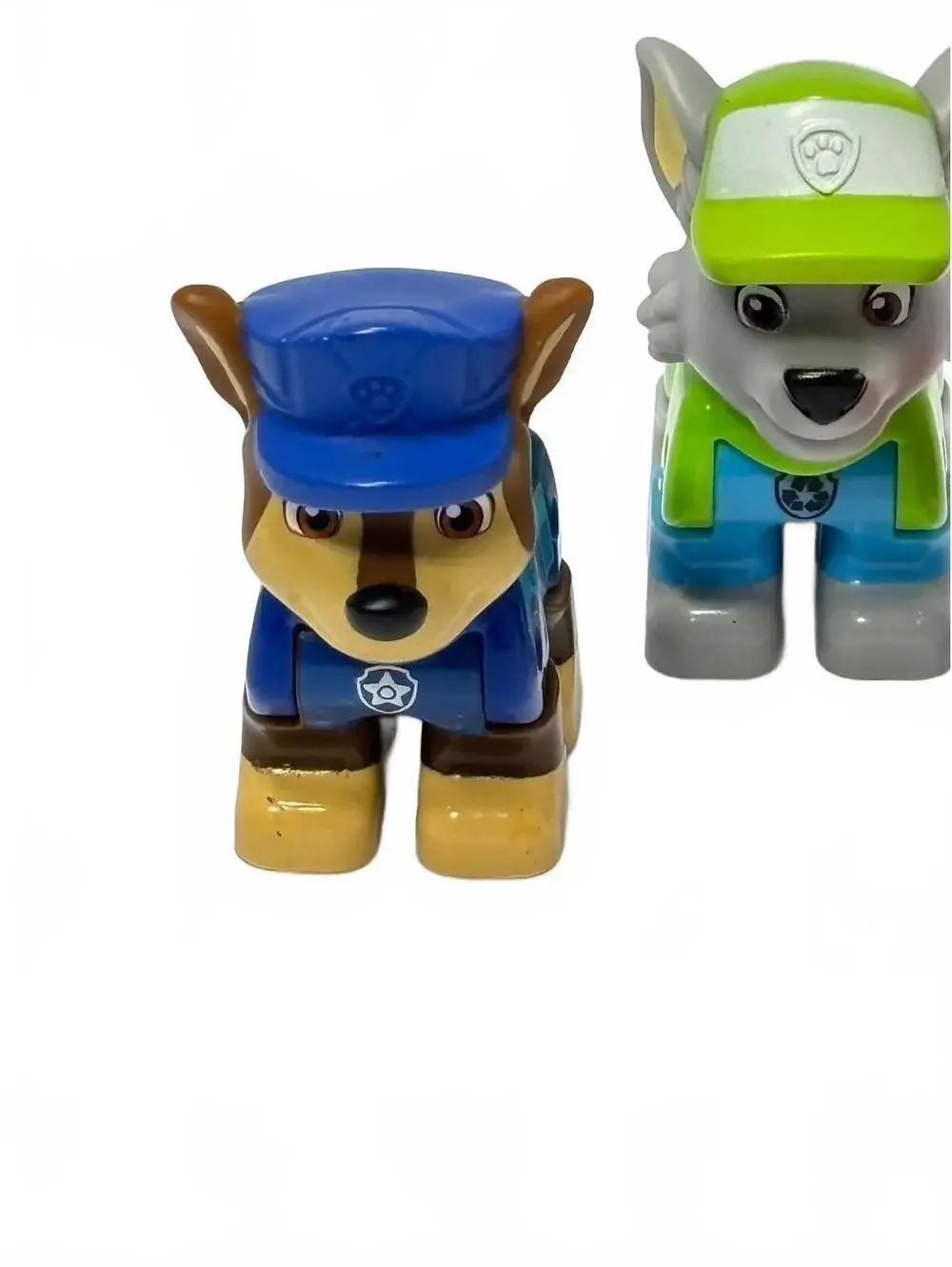 MEGA BLOKS Paw Patrol Figure Lot of 3 Chase Rocky Marshall Building Blocks